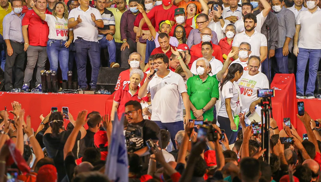 Rafael Fonteles em discurso