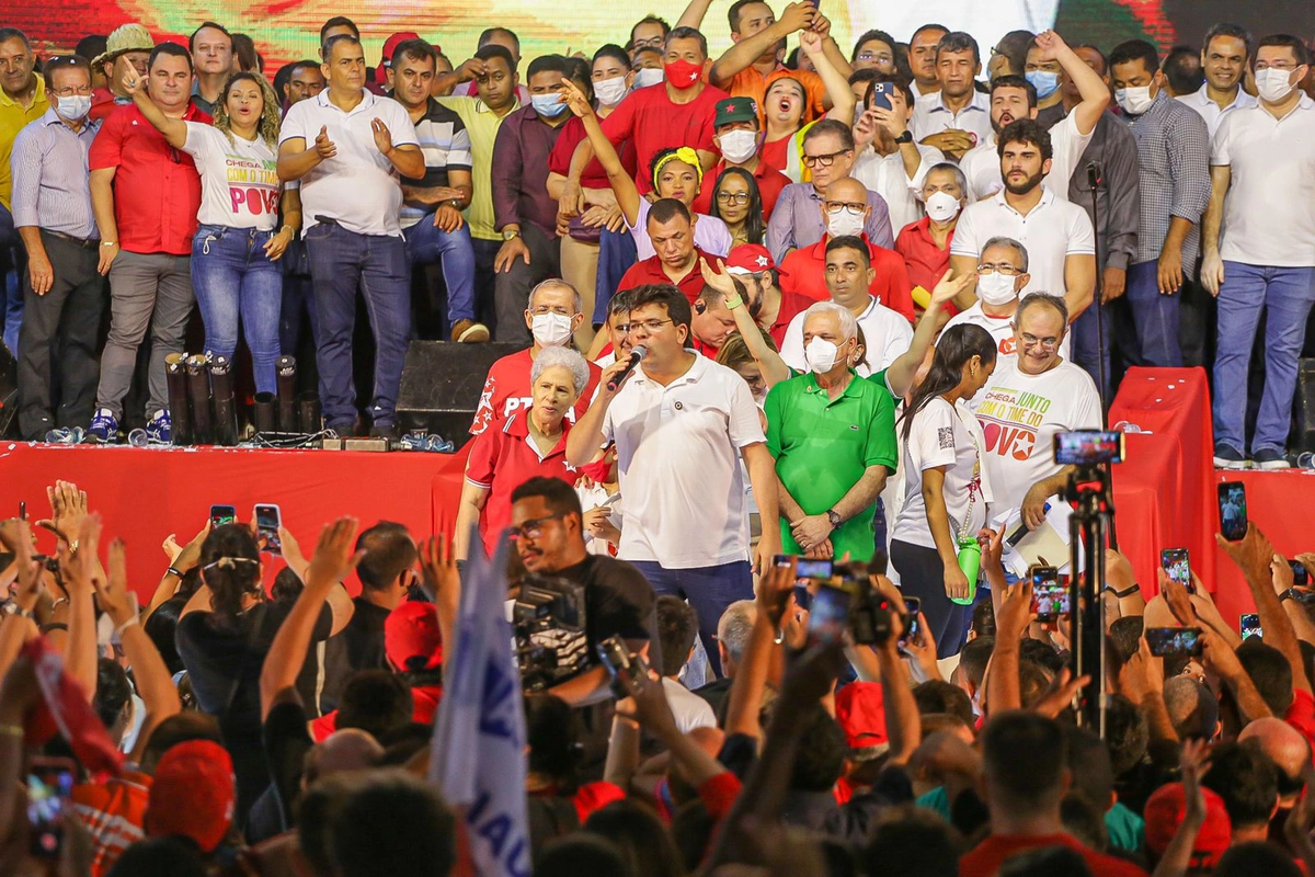 Rafael Fonteles em discurso