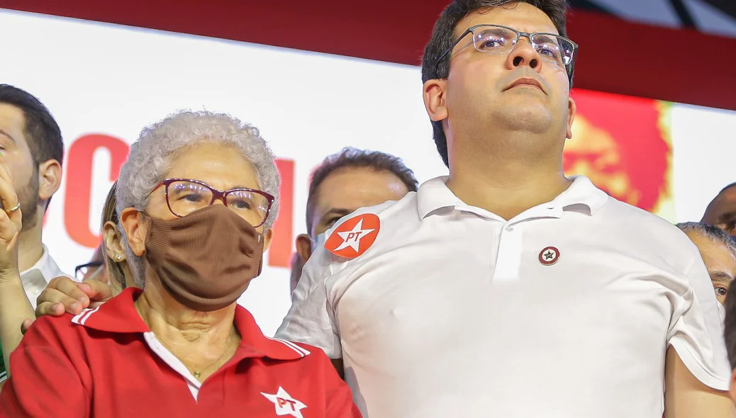 Regina Sousa e Rafael Fonteles