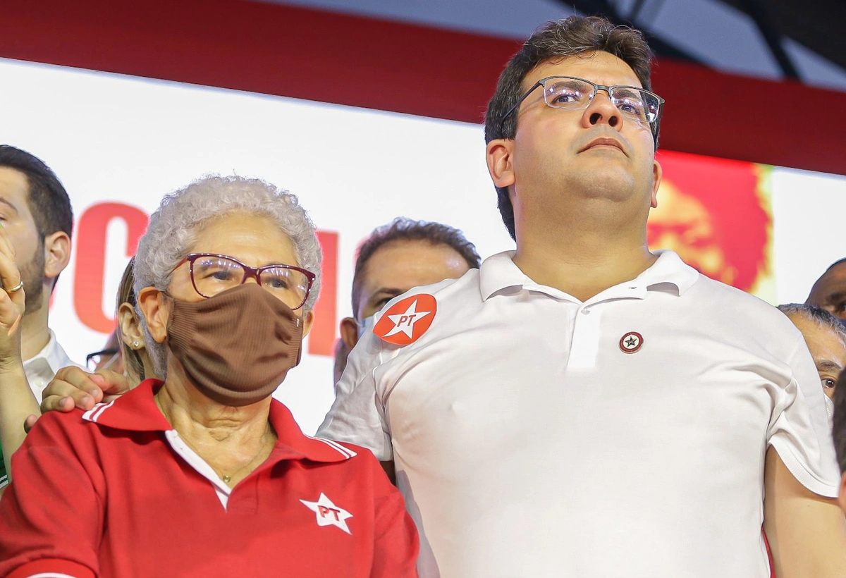 Regina Sousa e Rafael Fonteles