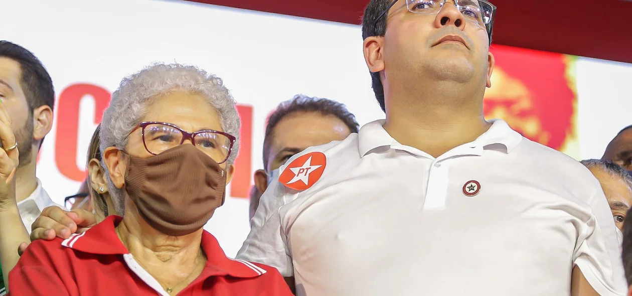 Regina Sousa e Rafael Fonteles