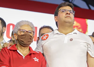 Regina Sousa e Rafael Fonteles