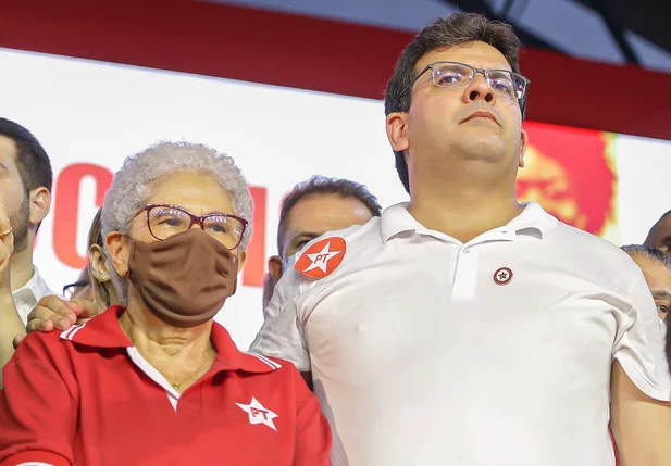 Regina Sousa e Rafael Fonteles