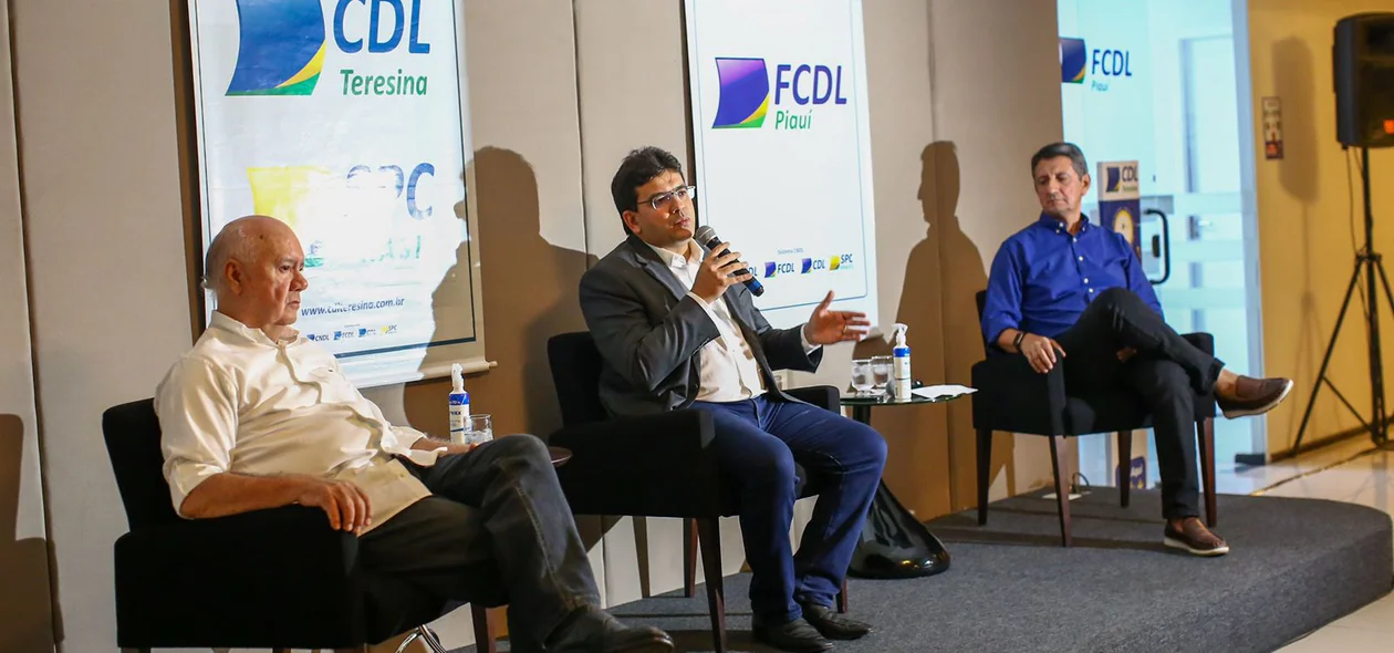 Reunião de lojistas com Rafael Fonteles