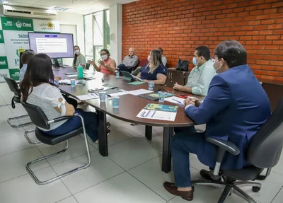 Reunião na Sesapi
