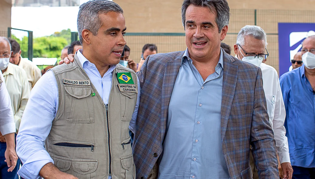 Ronaldo Bento e Ciro Nogueira
