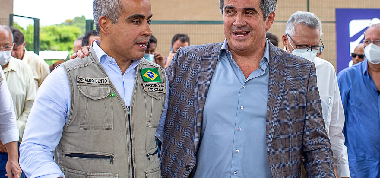 Ronaldo Bento e Ciro Nogueira