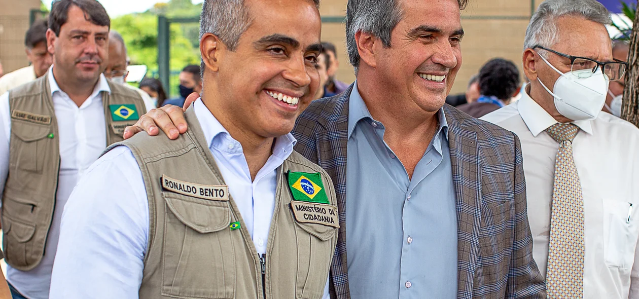 Ministros Ronaldo Bento e Ciro Nogueira