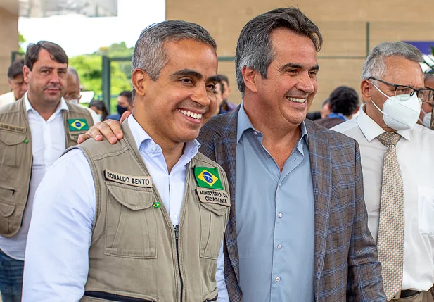 Ministros Ronaldo Bento e Ciro Nogueira