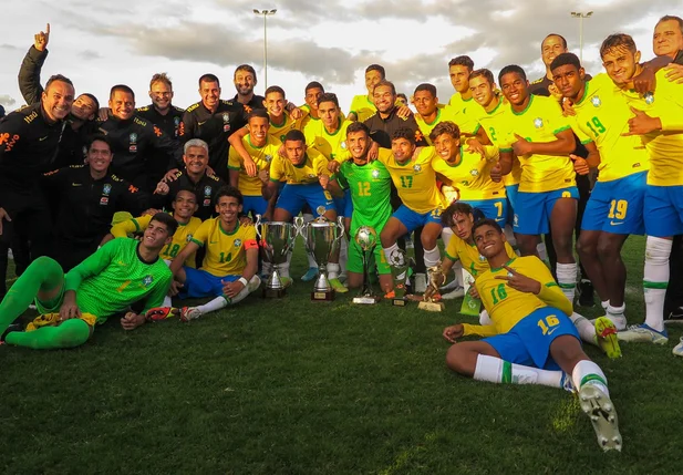 Seleção brasileira sub-17 foi campeã