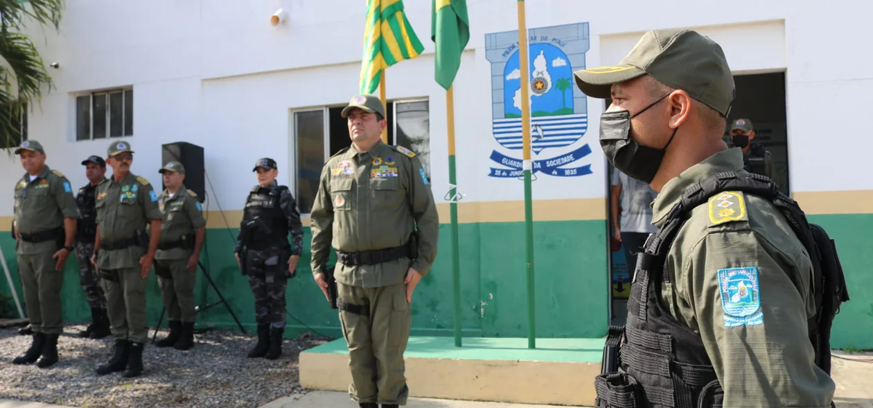 Solenidade em Luís Correia