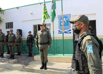 Solenidade em Luís Correia