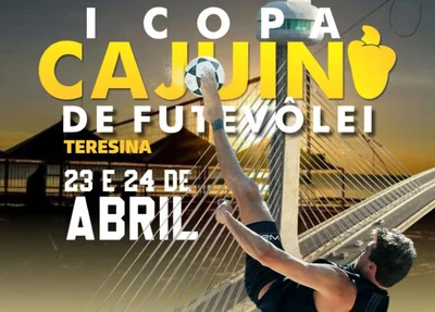 Teresina sedia a I Copa Cajuína de Futevôlei a partir deste sábado (23)
