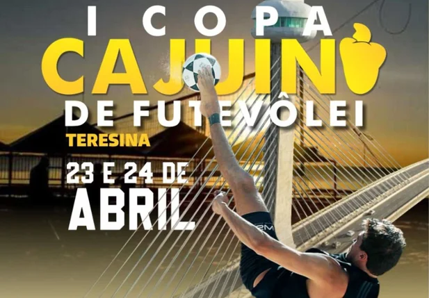 Teresina sedia a I Copa Cajuína de Futevôlei a partir deste sábado (23)