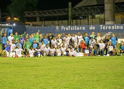Time Parnahyba após o jogo