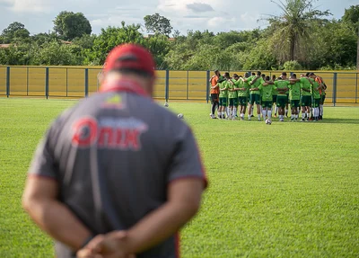 Treino do Fluminense-PI