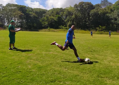 Última preparação do Altos contra o Flamengo