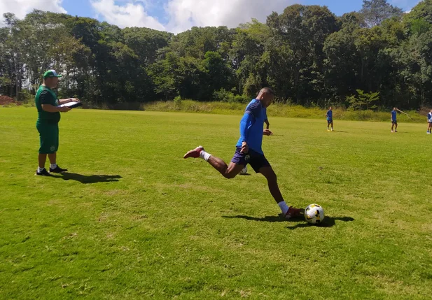 Última preparação do Altos contra o Flamengo