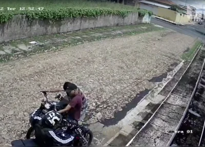 Vídeo flagrou assalto contra entregador