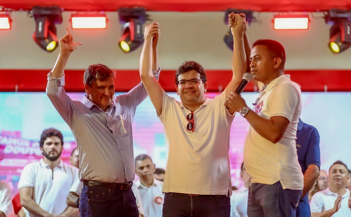 Wellington Dias, Rafael Fonteles e Francisco Costa