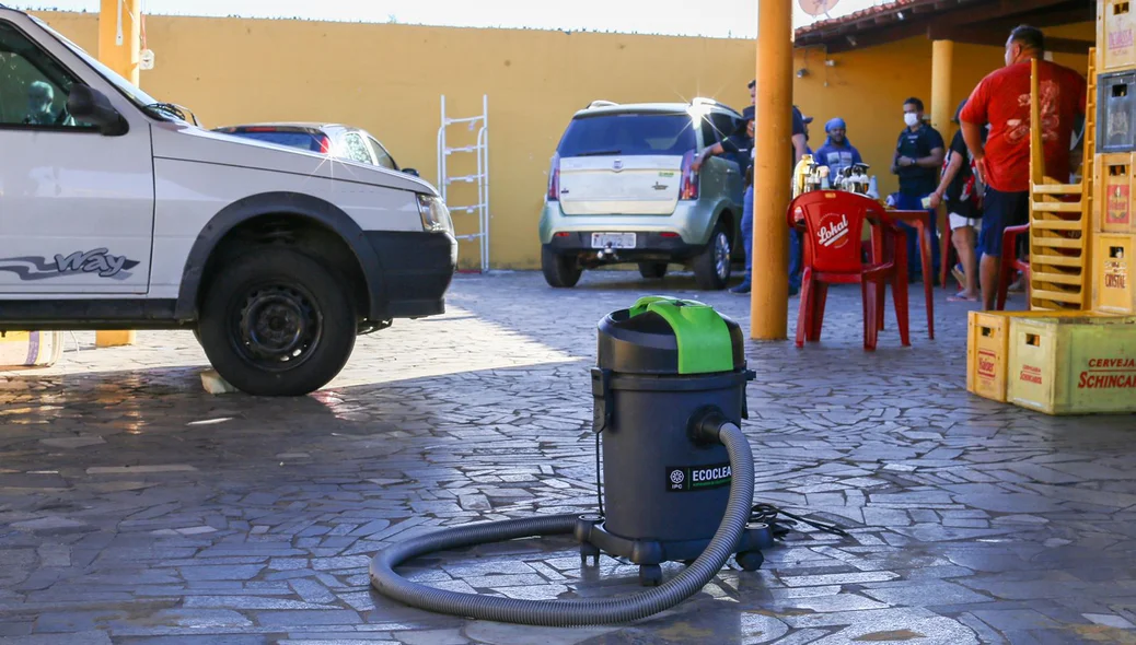 A vítima foi abordada nesse local por criminosos