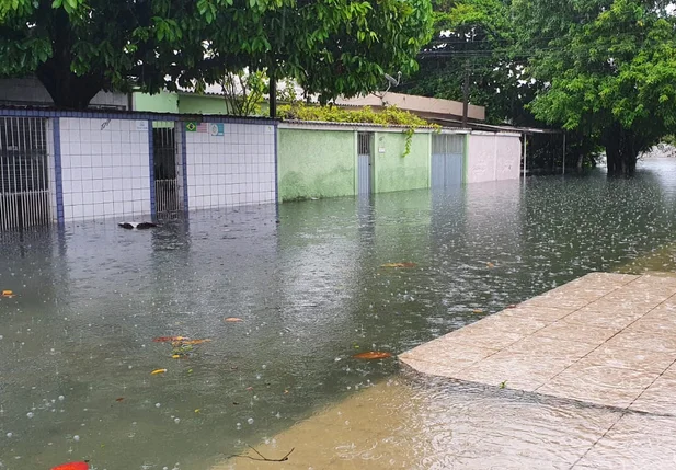 Alagamento na região metropolitana de Recife