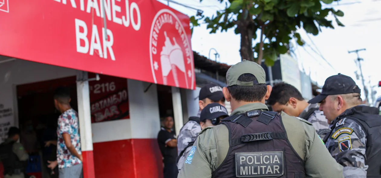 Após o crime, equipes da PM iniciaram diligências
