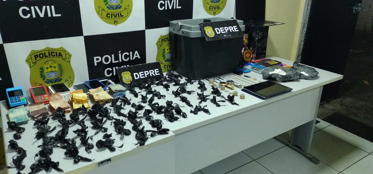 Apreensão de cocaína