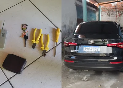 Apreensão realizada pela Polinter
