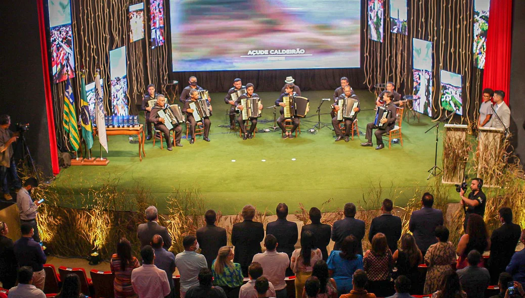 Apresentação da orquestra