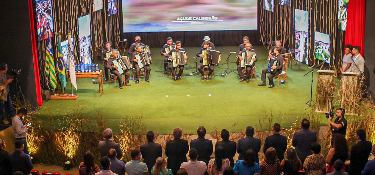 Apresentação da orquestra
