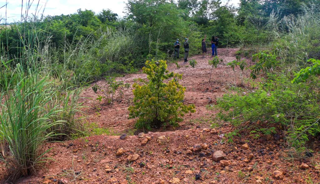 Área onde o corpo foi encontrado é de matagal