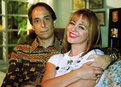 Atores Guta Stresser e Pedro Cardoso