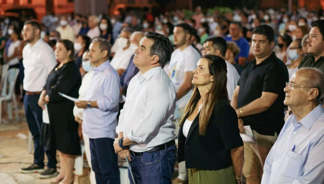 Autoridades participaram da missa de 7º dia de Alvimar Martins