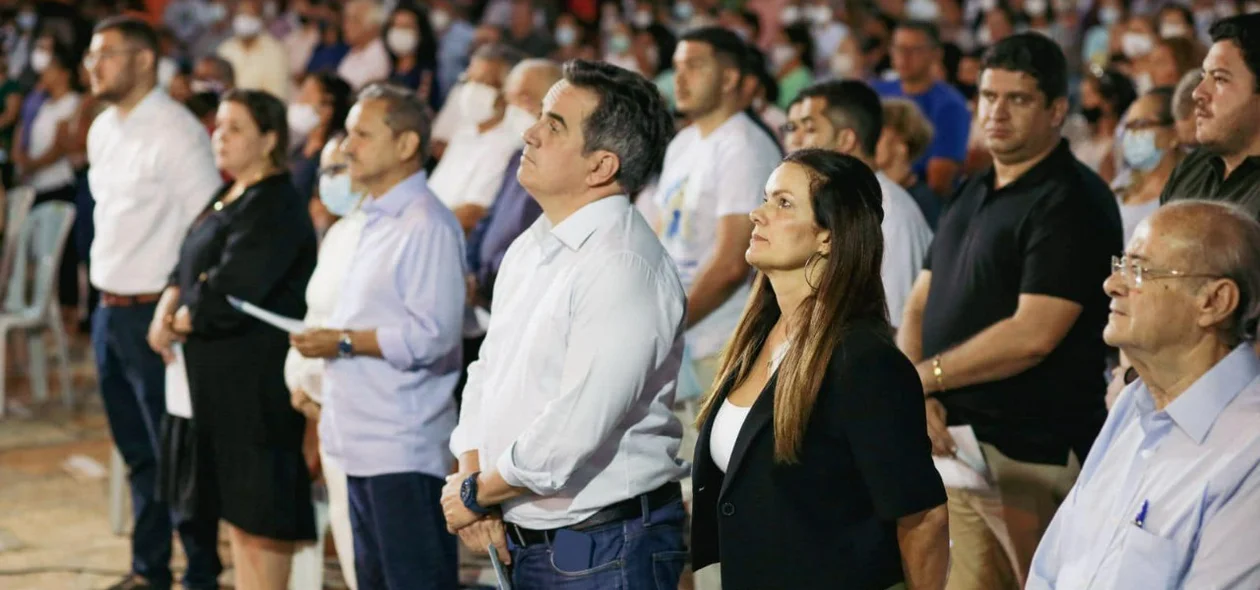 Autoridades participaram da missa de 7º dia de Alvimar Martins