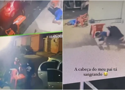 Câmera flagra arrastão em bar na zona leste de Teresina