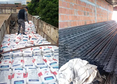 Carga apreendida pela PM