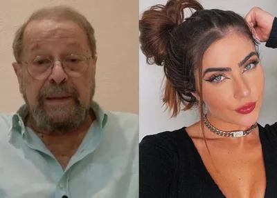 Carlos Vereza e Jade Picon