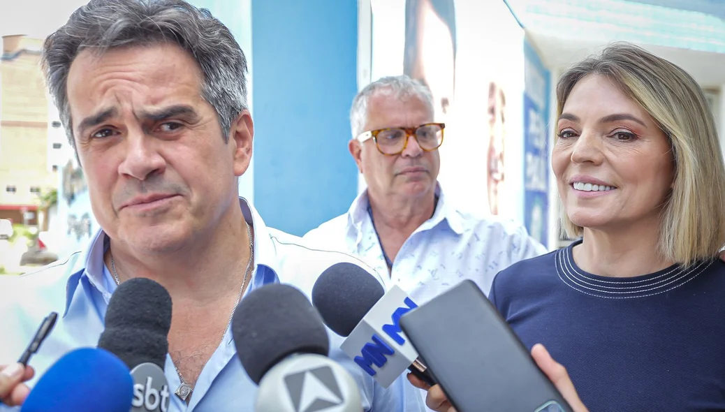Ciro Nogueira, Bob  Ziegert  e Adriane Ziegert