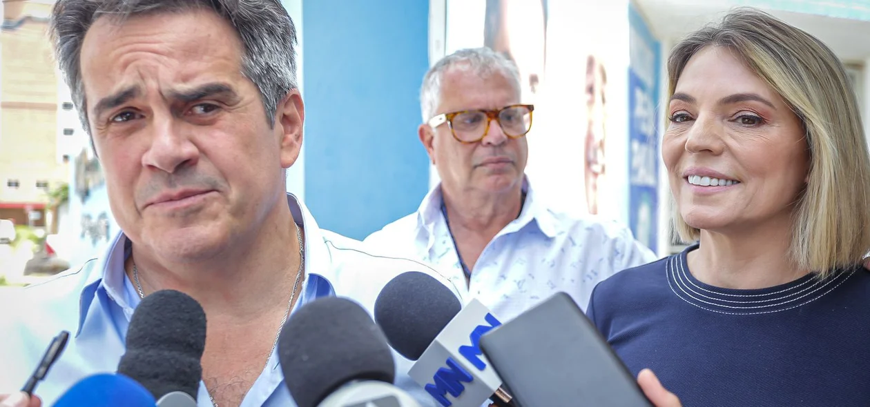 Ciro Nogueira, Bob  Ziegert  e Adriane Ziegert