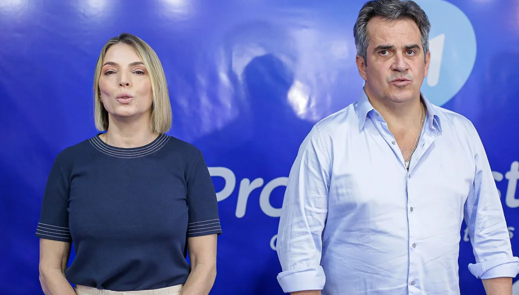 Ciro Nogueira e Adriane Ziegert