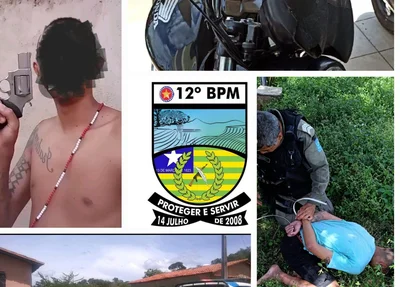 Criminoso foi preso em Piripiri