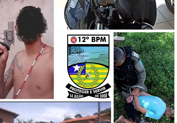 Criminoso foi preso em Piripiri