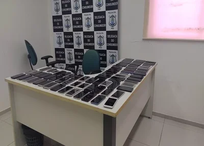 Deccoterc divulga lista de celulares recuperados em Teresina
