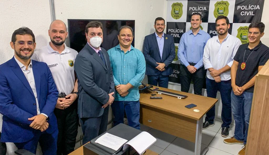 Delegados estiveram presentes na inauguração do DRCI no Espaço Cidadão no Show do Automall