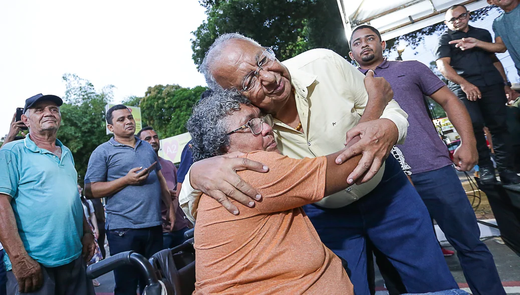 Dr. Pessoa em inauguração