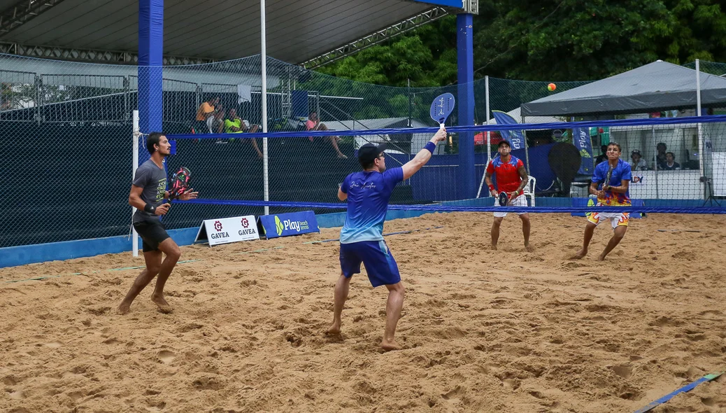 Duelo entre as duplas no ITF BT 50 em Teresina