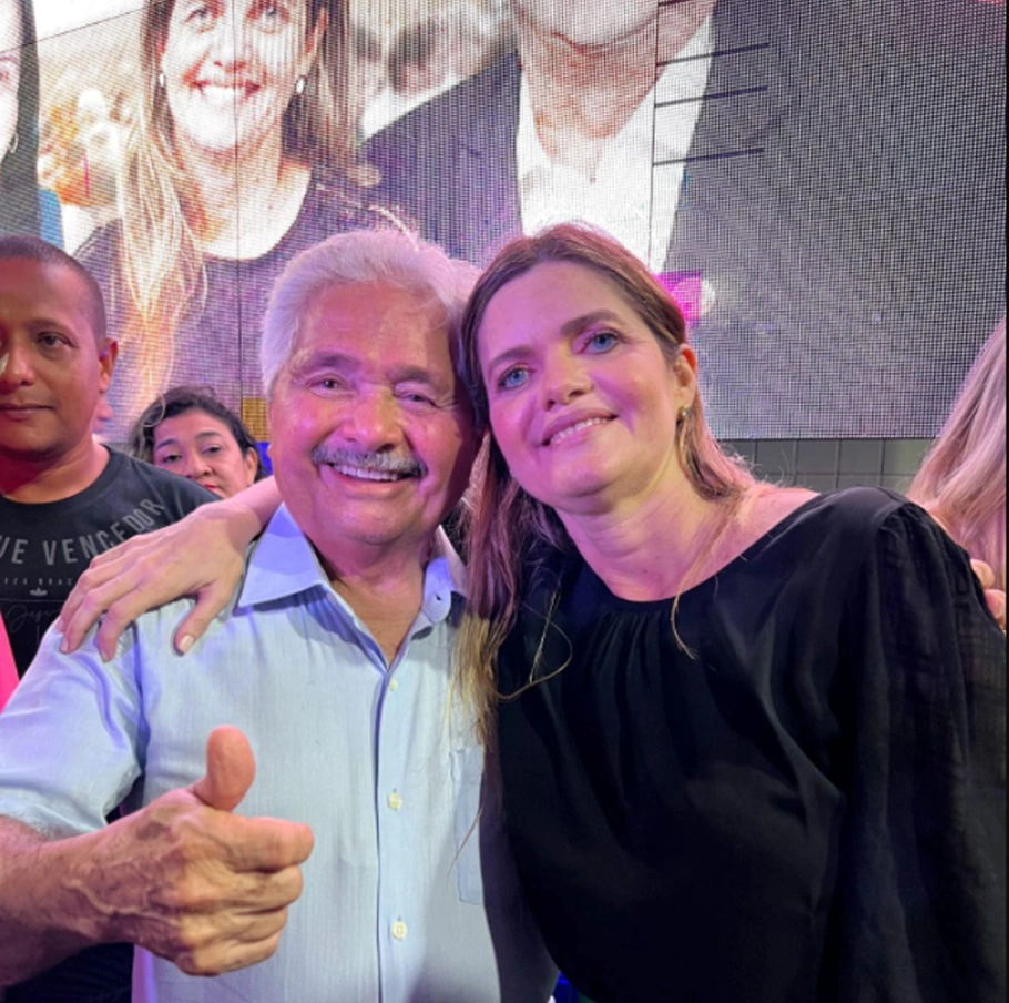 Elmano Férrer e Gracinha Moraes