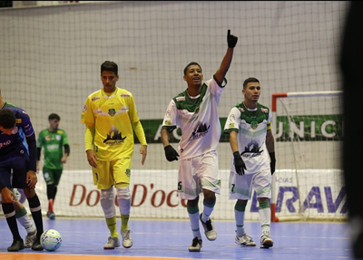 Equipe do Campo Largo Sub-20 na Taça Brasil de Futsal