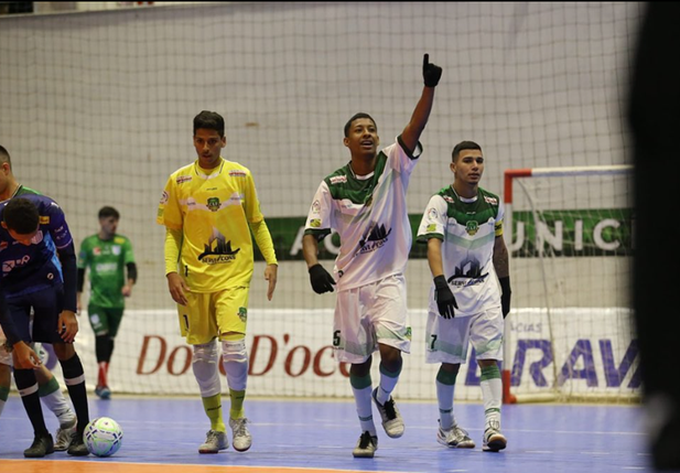 Equipe do Campo Largo Sub-20 na Taça Brasil de Futsal